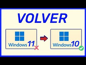 👉 Cómo pasar de Windows 11 a Windows 10 (FÁCIL Y RÁPIDO)