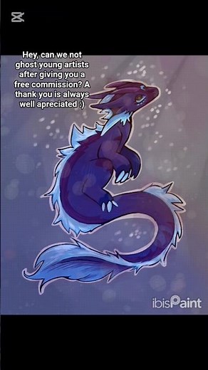 this took nearly 5 hours to draw #art #speedpaint #fypシ #digitalart #dragon #commissions #drawing