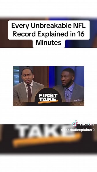 Unbreakable NFL Records Explained in 16 Minutes