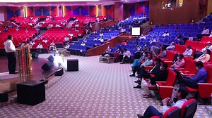 10K views · 400 reactions | With its excellent technical facilities and theatre-style seating capacity, ShardaUniversity inaugurated the visually stunning Auditorium and central library. Centrally air-conditioned and equipped with state-of-the-art lighting and acoustic systems, the Auditorium is fitted to be a host of various events throughout the year of all types be it conferences, seminars, presentations or cultural programs. | Sharda University | Facebook