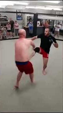 Street fighter tries to bully guys at MMA gym. Gets owned