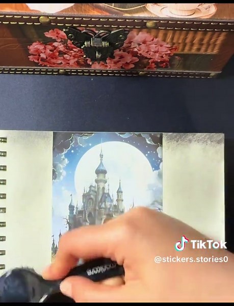 ✨“The hunter moon is back and it’s a super moon”🌕 The full moon in October was dubbed as Hunter Moon because it was considered a signal for hunters to begin hunting in preparation for the winter season and it happens to be a super moon tonight 🌕🖤 #scrapbooking #journalwithme #fyp #junkjournal #supermoon