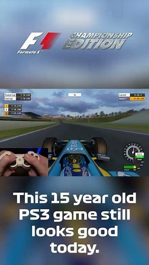 This old PS3 F1 game still looks good today