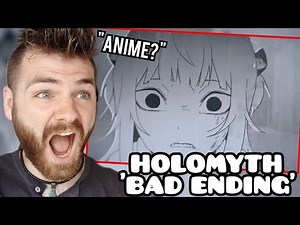 Reacting to HOLOLIVE "Myth's Bad Ending" | Fan-Animation | Reaction