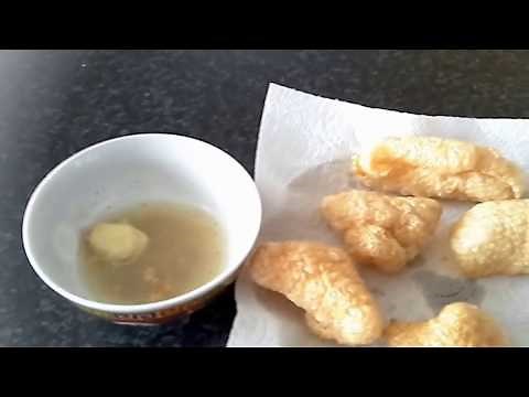 How to make pork rinds (chicharon)