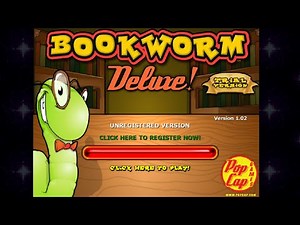 Bookworm Deluxe (PopCap, 2003) - Realtime Game Over
