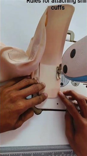 Rules for attaching shirt cuffs01640191987 N Fashion tailor