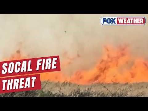 Strong Winds Assist With Explosion Of Springs Fire, With Evacuation Orders In Place