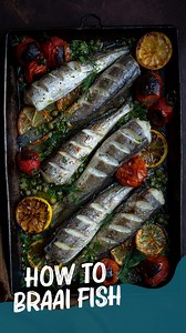 4.6K views · 24 reactions | How to perfectly braai fish? 1. Place fish on a large piece of foil, with the shiny side facing inwards. 2. Season fish well and close the foil. Fennel, dill or thyme will add an aromatic flavour to braaied fish. 3. Place on a braai grid over medium heat coals and turn over at regular intervals. 4. Braai until the fish is opaque and flakes easily. Enjoy! | Sea Harvest | Facebook
