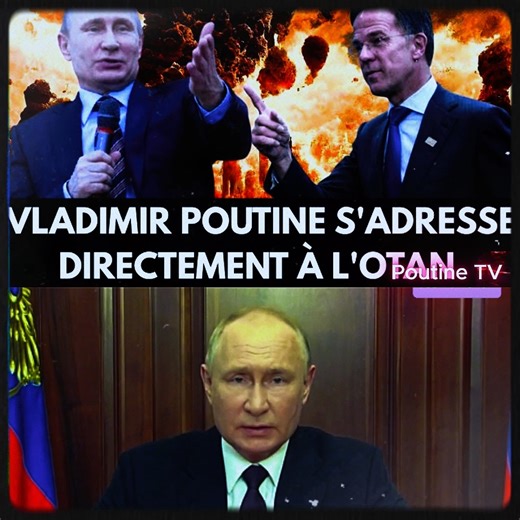 🚨🛑Vladimir Poutine s'adresse directement à Volodomyr Zelensky dans son discours‼️ | Poutine TV