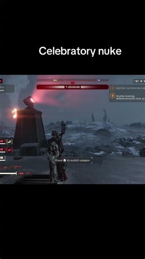 Projectile dysfunction😂 #gaming #helldivers2