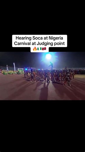 Soca Vibes at Nigeria Carnival Judging Point