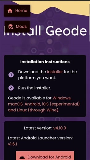 how to get geode mods #geometrydash