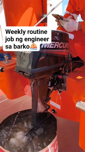 20K views · 287 reactions | Weekly routine job ng engineer sa barko. Mandatory safety check for all life saving equipment. #marineengineering #seamanslifeonboard #Seafarer #SEAMAN | Mhark Christian Cenaon | Facebook