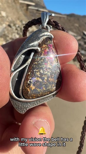 Ocean fire hidden in stone 🌊🔥 This Australian Boulder Opal pendant flashes electric reds, greens, and gold straight from the earth. One of nature’s rare treasures set in handcrafted silver. ✨ One of a kind 🌊 Ocean-inspired design 🪨 Natural Australian Boulder Opal TIDAL OPALS — Ocean Inspired Jewelry 🌊 https://tidalopals.com #tidalopals #boulderopal #opaljewelry #australianopal #opalpendant