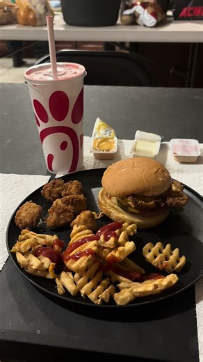 Here's Myself Eating Chick-Fil-A For Dinner Tonight Many More, Everyone!