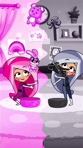 Which Color Is Better: Pink or Black? 💗🖤 Color Challenge for Kids with a Song