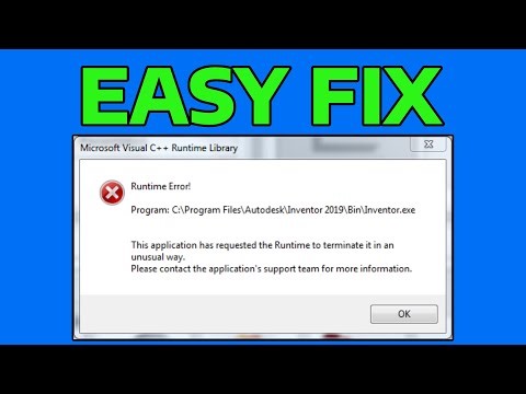 How To Fix This Application Has Requested The Runtime To Terminate It In An Unusual Way Error
