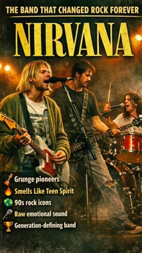 Nirvana #nirvana #music #singer #rock #shorts