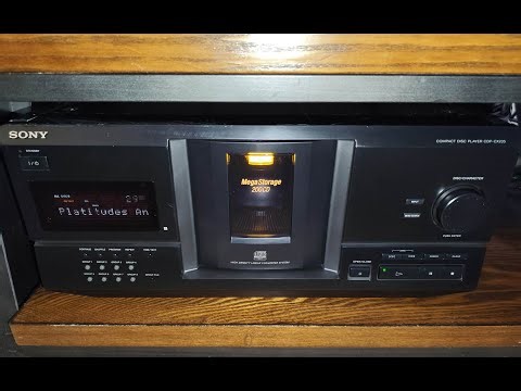 Sony CDP-CX235 200 Disc MegaStorage CD Changer - Overview, Tests, And Cleaning