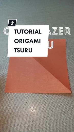 Tutorial completo (passo a passo) de como fazer origami de tsuru (pássaro) #origami #tsuru