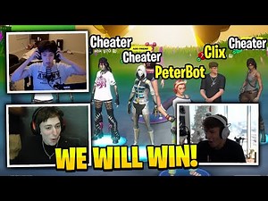 What happens when Zenn PeterBot Clix VS 3 CHEATERS