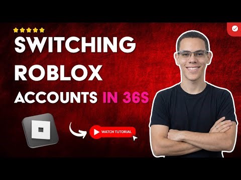 How to SWITCH Between ROBLOX ACCOUNTS on MOBILE and COMPUTER in 36 S