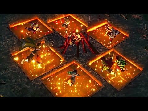 Hashira falling into infinity castle demon slayer hashira training arc episode 8