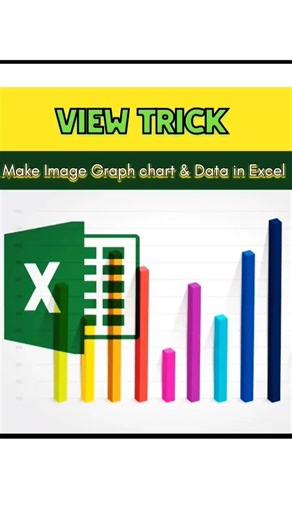 Excel image chart trick📊 #computer #msword #ytshorts #exceltips #excel #trending #shorts #viral #yt