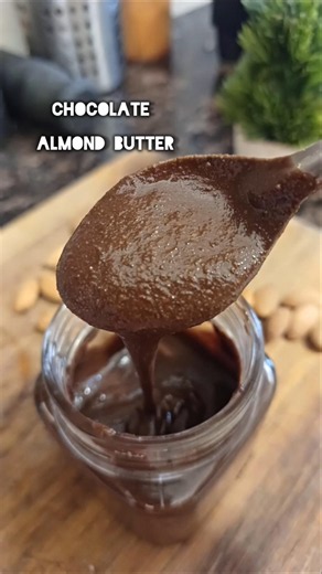 How to make chocolate almond butter | Healthy easy chocolate spread at home | Ann Stephanie