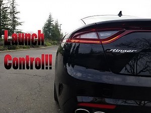 How to use Launch Control on A Kia Stinger