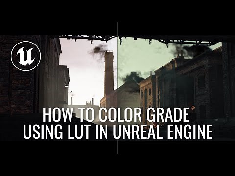 COLORGRADING LUT PIPELINE for REAL TIME RENDERING | UNREAL ENGINE 5
