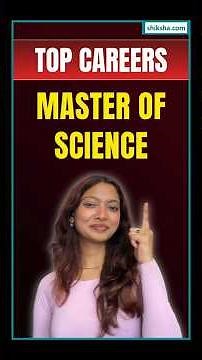 MSc Career | Top Job Roles, Salary & Top Profiles #msccareer #mscjobs