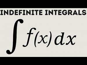 Introduction to Indefinite Integrals