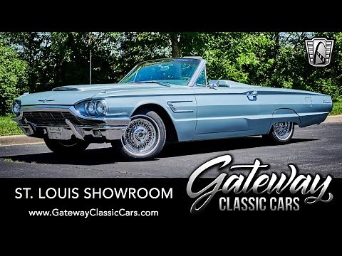 1965 Ford Thunderbird Convertible Gateway Classic Cars St. Louis #9033