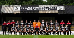 Current Squad 2025-26 - Pollok Football Club