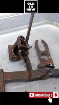 Vintage Rusty Wrench Restoration #diy #satisfying #asmr