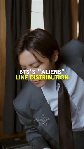 Bts's Aliens Line distribution #bts #btsarmy #comeback #arirang #kpop #trending #viral #swim