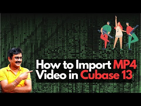 How to Import MP4 Video in Cubase 13 | Mp4 Import Error Solve