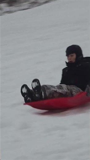 Massive Sled Ramp Launch!