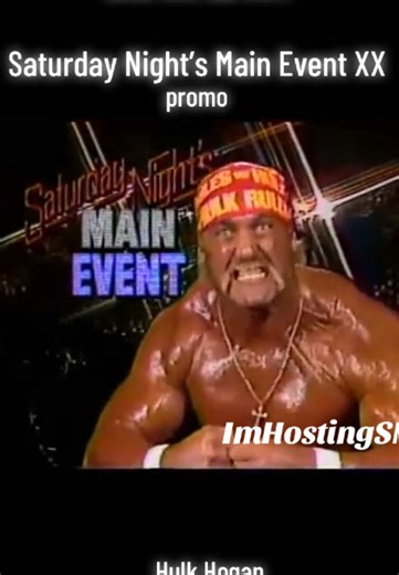 Saturday Night’s Main Event XX promo - WWF - Hulk Hogan vs The Macho Man Randy Savage for Miss Elizabeth - March 11, 1989 #saturdaynightsmainevent #wwf #machomanrandysavage #wwe #hulkhogan @WWF Retro @WWE @WWE Fan page @WWE👽Fan👽 @Classic WWF, WWE, WCW,ECW, TNA @Classic Wrestling 🤘 @Hulk Hogan’s Wrestling Shop @Hulk Hogans @machomanrandysavage7