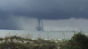 Impressive double waterspouts spotted in Hilton Head Island