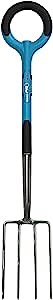 Radius Garden 20301 Pro Ergonomic Stainless Steel Digging Fork, Blue