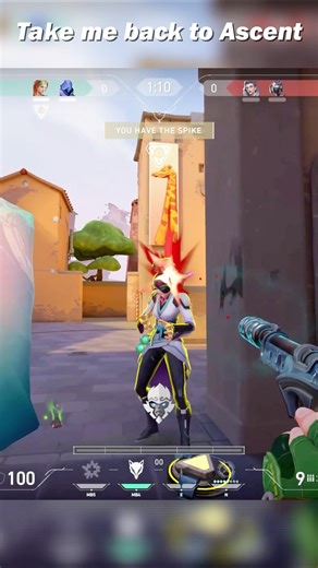 The best 4 kills with Skye on GR (Valorant) #shorts #valorant