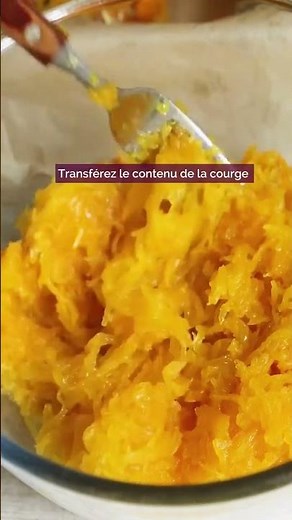 Recette courge spaghetti façon carbonara - Pourdebon