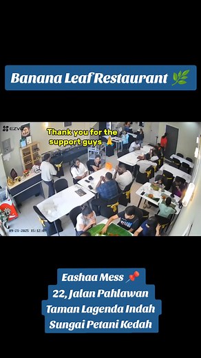 We are famous in banana leaf sets too...do visit us at our restaurant 🔥🥵 #sungaipetani #eashamess #foryoupage❤️❤️ #fyppppppppppppppppppppppp #eashaamess