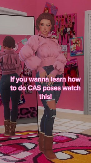 Sims 4 CAS poses tutorial #sims4 #simstok #sims4tutorial #sims4cc #sims4modstutorial #casposes #gaming