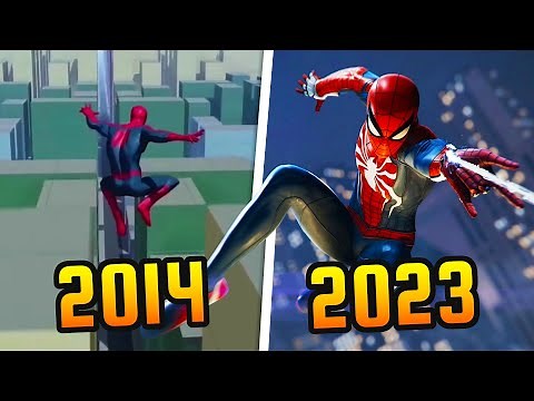 Evolution of Marvel’s Spider-Man (2014-2023)