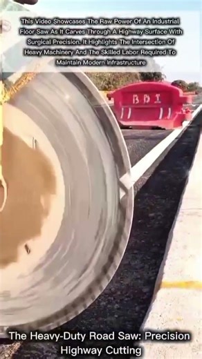 The Heavy-Duty Road Saw: Precision Highway Cutting