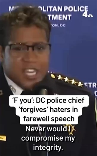 DC Police Chief Pamela Smith had a meltdown for the ages as she left her job Friday after having served for only two short years, for manipulating crime statistics and ruling with fear and intimidation. (nbcwashington on TT) Via Paul Szypula on X | Linda Traitz